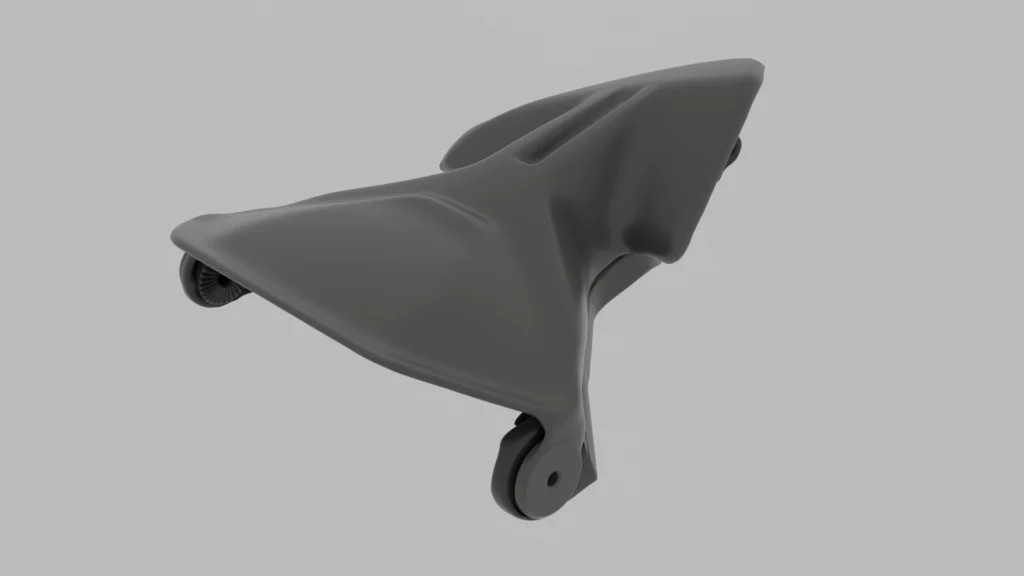 Zaprojektowane ramiona wraz z osłoną