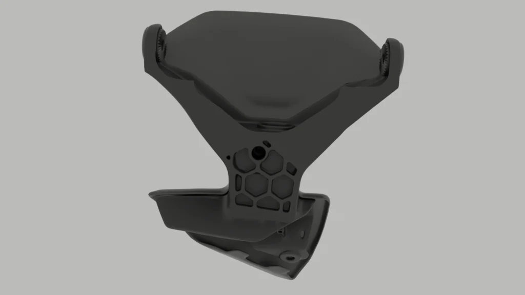 Zaprojektowane ramiona wraz z osłoną