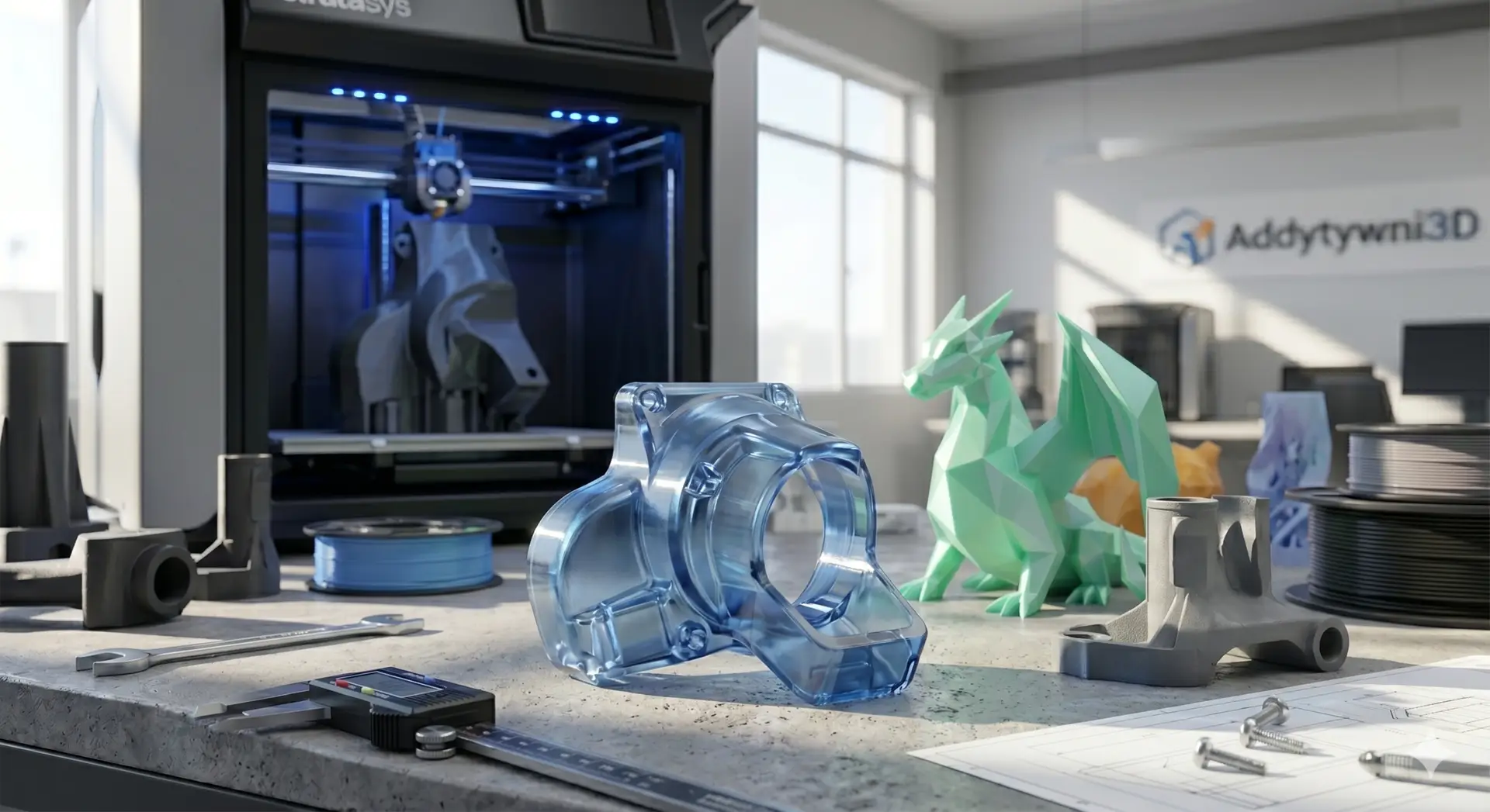 Read more about the article  Druk 3D z PETG: Wytrzymałość i Odporność Chemiczna